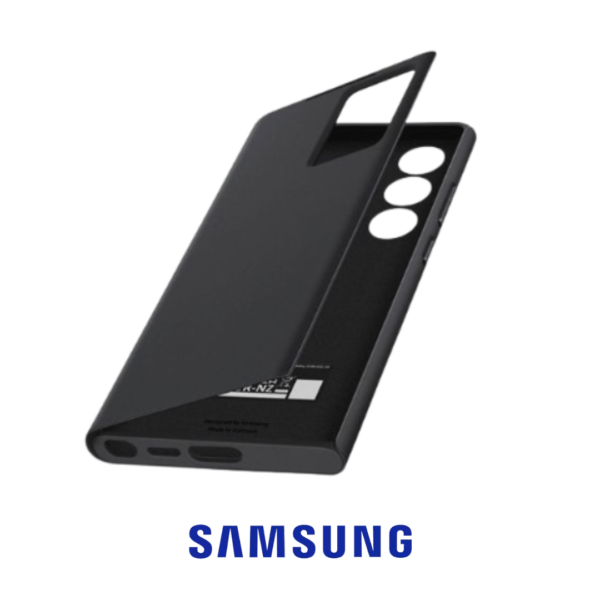 Samsung Galaxy S23 Ultra Touch S View Funda Cartera Original Negro