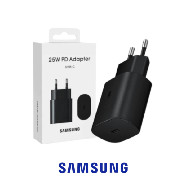 Samsung Cargador USB C 25W Negro