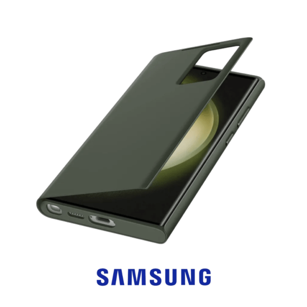 Samsung Galaxy S23 Ultra Touch S View Funda Cartera Original Verde 3