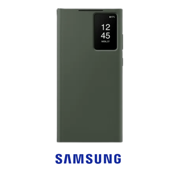 Samsung Galaxy S23 Ultra Touch S View Funda Cartera Original Verde