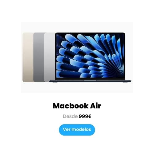 macbook air modelos disponibles