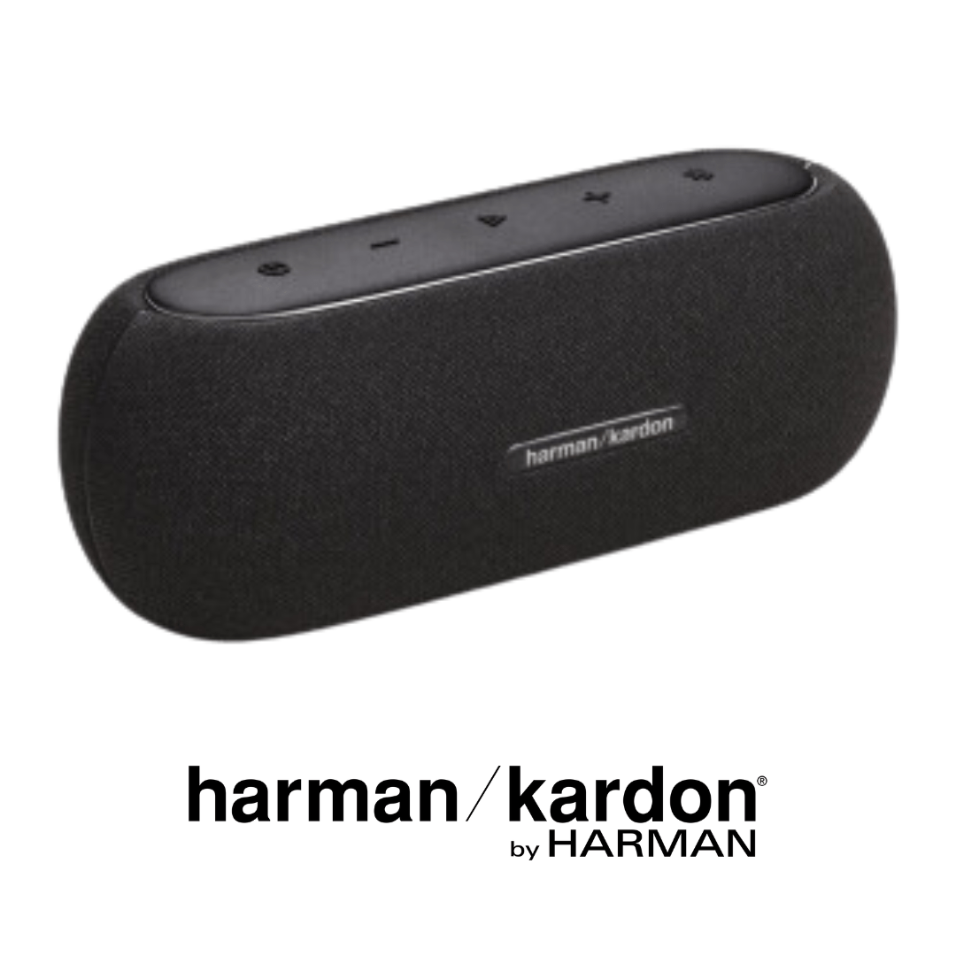 Altavoz inalámbrico  Harman Kardon Luna, 55 W, Bluetooth, Autonomía 12h,  USB-C, Negro