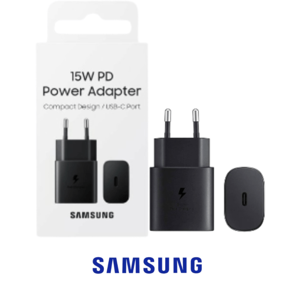 Samsung Adaptador 15W USB C Negro