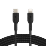 Belkin USB-C to Lightning Twisted Cable 1m Black