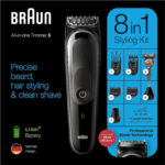 Braun Recortador de Pelo y Barba Kit  8 en 1 MGK5260 - Imagen 2