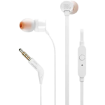 JBL T110 Wired Headset White