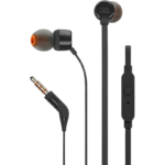 JBL T110 Wired Headset Black