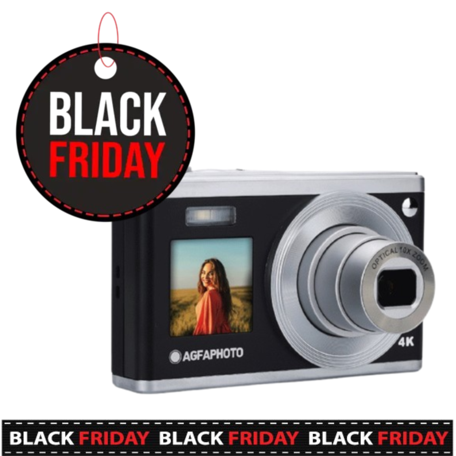 Camara AGFA 9200 Agfa Camara Digital Compacta Realishot DC9200 Negro - Imagen 1