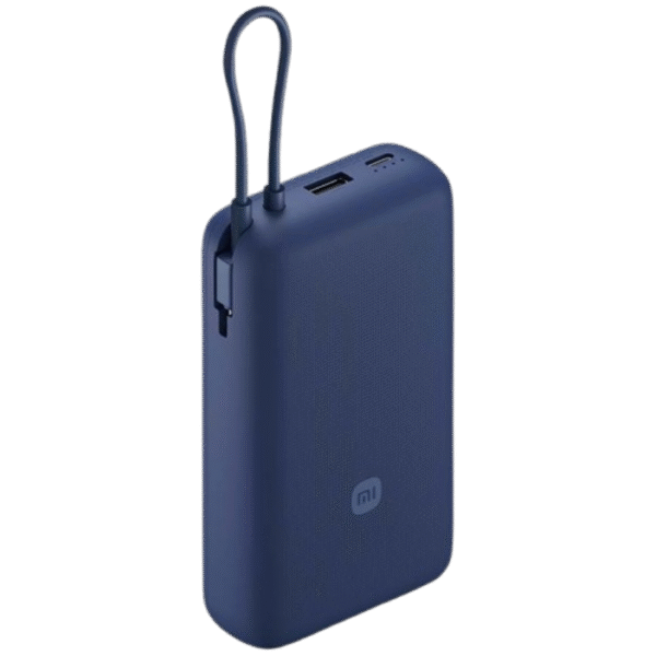 Xiaomi Power Bank 20000mAh 33W Cable Integrado Azul