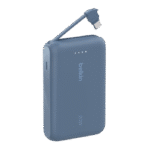 Belkin 10K External Battery With Built-in Cable Blue