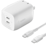 Belkin Dual 65W+ USB-C to USB-C Cable Boost Charger Pro