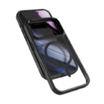 Epico Hero Pro Mag+ iPhone 17 Pro Case, Transparent with Black