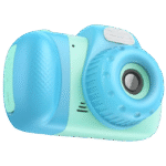 Hoco Camara Digital Infantil con pantalla doble lente Azul
