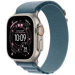 Apple Watch Ultra 3 49MM Titanio Natural Correa Azul Claro Alpine Loop M A3281