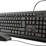 Trust Primo Keyboard+Mouse USB A 1.8m 23972 Black