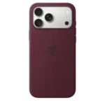 Apple Silicone Case with MagSafe for iPhone 18 Pro, Burgundy, A3701