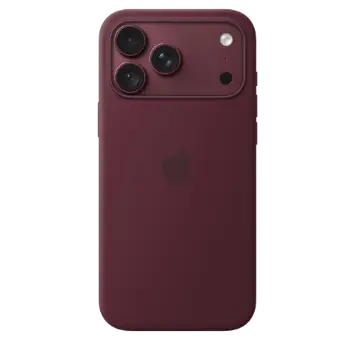 Apple Funda Silicona con Magsafe para iPhone 18 Pro Burdeos A3701