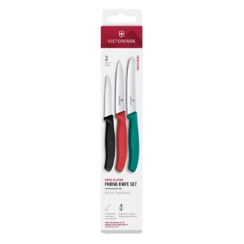 Victorinox Swiss Classic Set De Cuchillos 3 Pzas Multicolor